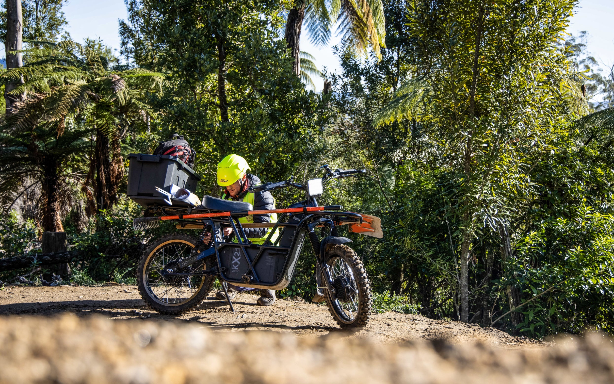 UBCO Electric Utility Motorbike - 2X2 Work | UBCO USA