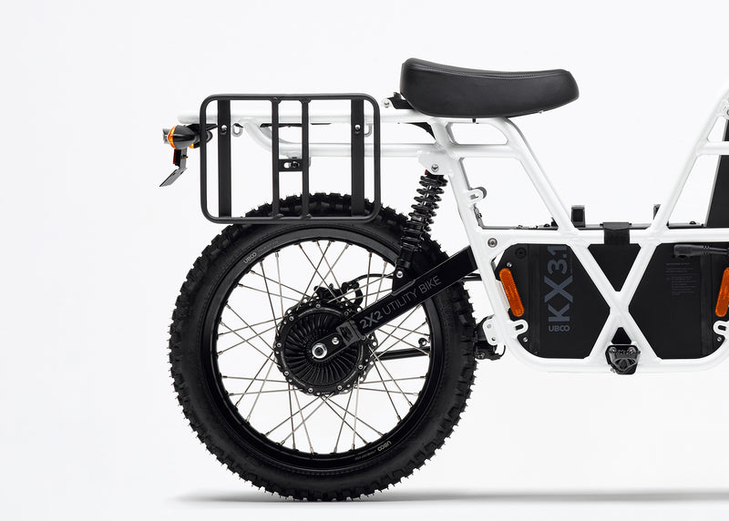 UBCO's all-terrain, lightweight electric bikes are powered with 1kW motor  in each wheel